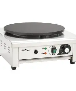 vidaXL Electric Crepe Maker with Pull-out Tray 40 cm 3000 W