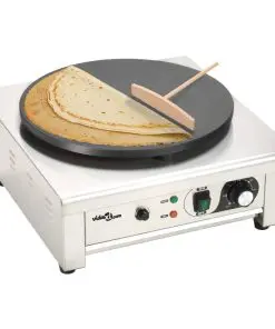vidaXL Electric Crepe Maker with Pull-out Tray 40 cm 3000 W