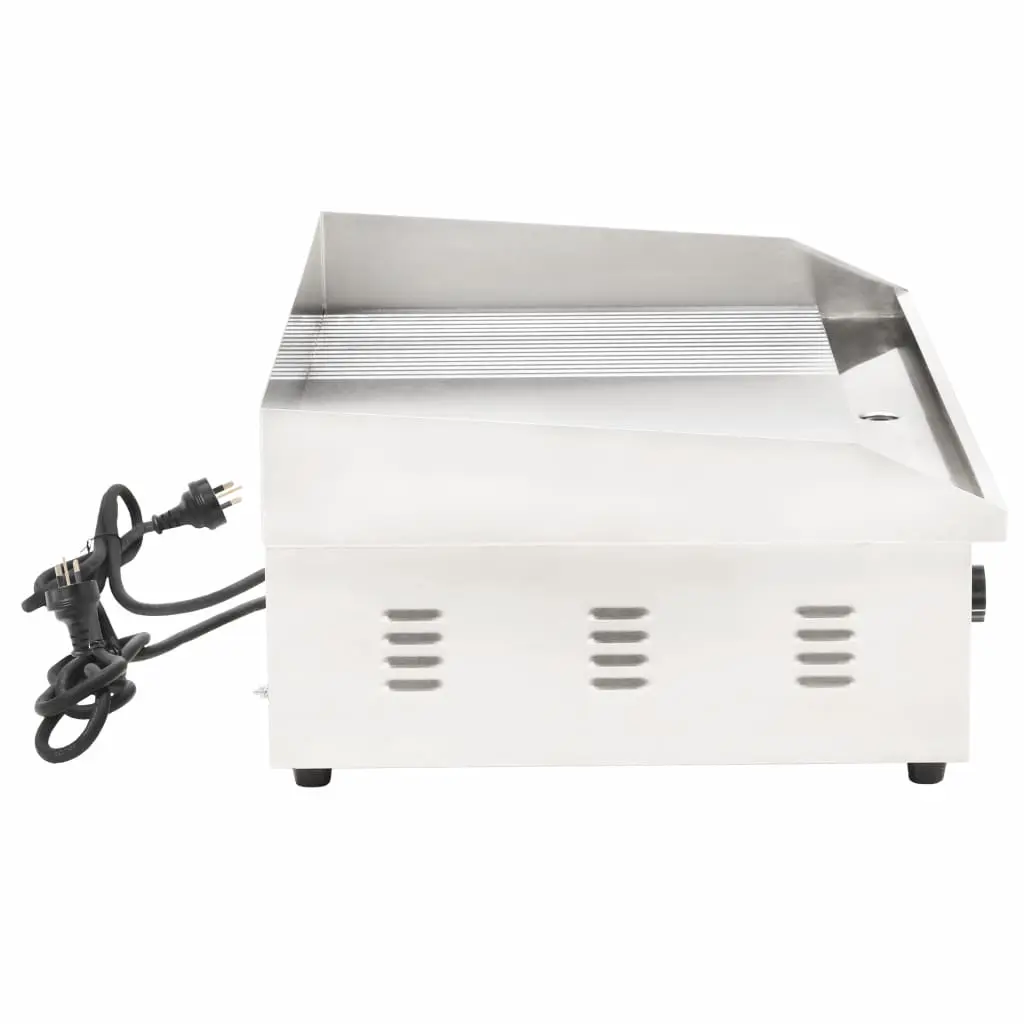 vidaXL Electric Griddle Stainless Steel 4400 W 73x51x23 cm