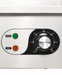 vidaXL Electric Griddle Stainless Steel 4400 W 73x51x23 cm