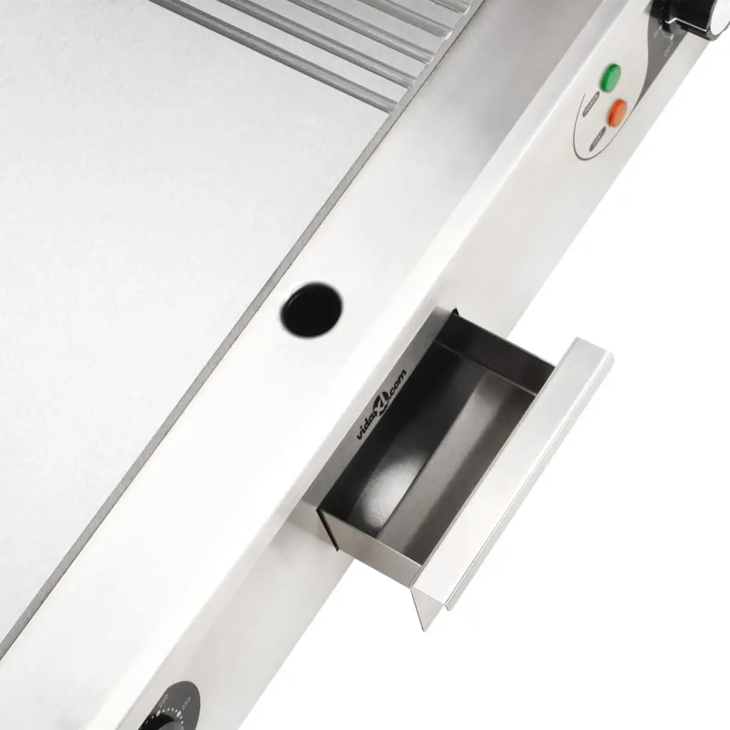 vidaXL Electric Griddle Stainless Steel 4400 W 73x51x23 cm