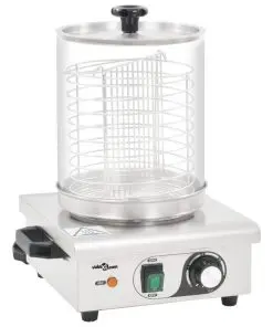 vidaXL Hot Dog Warmer Stainless Steel 450 W