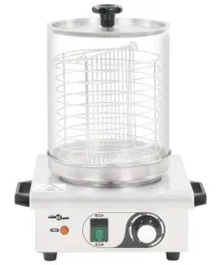 vidaXL Hot Dog Warmer Stainless Steel 450 W
