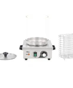 vidaXL Hot Dog Warmer Stainless Steel 450 W