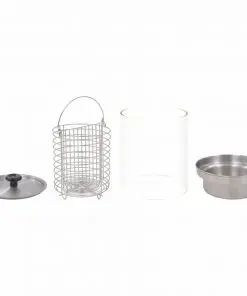 vidaXL Hot Dog Warmer Stainless Steel 450 W