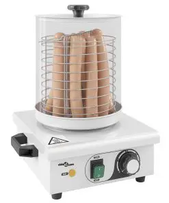vidaXL Hot Dog Warmer Stainless Steel 450 W