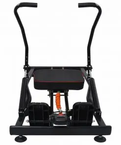 vidaXL Rowing Machine 4 Level Hydraulic Resistance