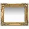 vidaXL Wall Mirror Baroque Style 50×40 cm Gold