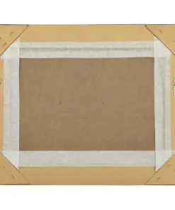 vidaXL Wall Mirror Baroque Style 50×40 cm Gold