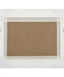 vidaXL Wall Mirror Baroque Style 50×40 cm Silver