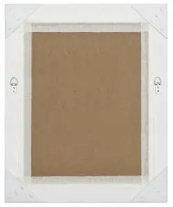 vidaXL Wall Mirror Baroque Style 50×60 cm Silver