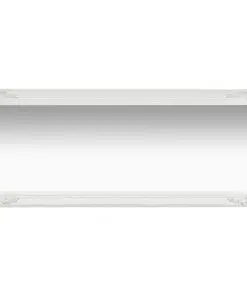 vidaXL Wall Mirror Baroque Style 50×120 cm White