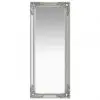 vidaXL Wall Mirror Baroque Style 50×120 cm Silver