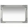 vidaXL Wall Mirror Baroque Style 60×40 cm Silver