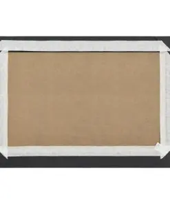 vidaXL Wall Mirror Baroque Style 60×40 cm Black