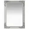 vidaXL Wall Mirror Baroque Style 60×80 cm Silver