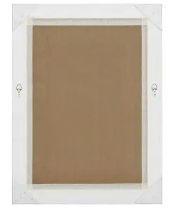 vidaXL Wall Mirror Baroque Style 60×80 cm Silver