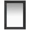 vidaXL Wall Mirror Baroque Style 60×80 cm Black