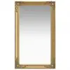 vidaXL Wall Mirror Baroque Style 60×100 cm Gold
