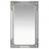 vidaXL Wall Mirror Baroque Style 60×100 cm Silver