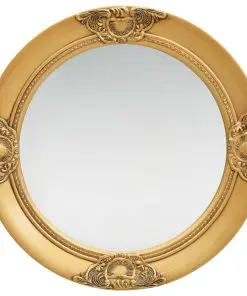 vidaXL Wall Mirror Baroque Style 50 cm Gold