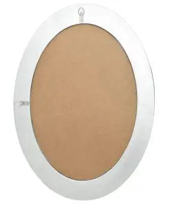 vidaXL Wall Mirror Baroque Style 50×70 cm Silver
