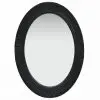 vidaXL Wall Mirror Baroque Style 50×70 cm Black