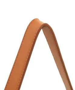 vidaXL Wall Mirror with Strap 50 cm Silver