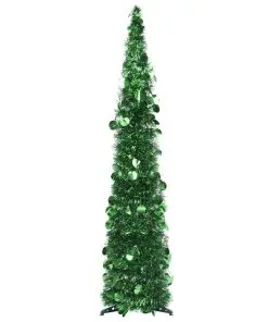 vidaXL Pop-up Artificial Christmas Tree Green 120 cm PET