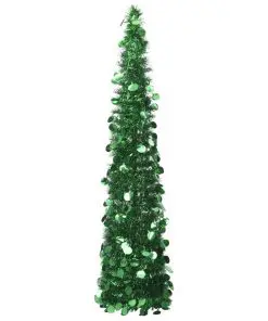 vidaXL Pop-up Artificial Christmas Tree Green 150 cm PET