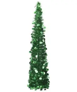 vidaXL Pop-up Artificial Christmas Tree Green 180 cm PET
