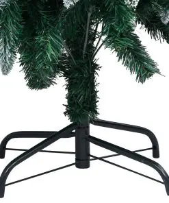 vidaXL Artificial Christmas Tree with Pine Cones and White Snow 150 cm