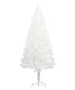 vidaXL Artificial Christmas Tree with Stand White 150 cm PE