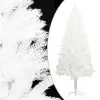 vidaXL Artificial Christmas Tree with Stand White 150 cm PE