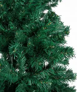 vidaXL Artificial Christmas Tree with Thick Branches Green 150 cm PVC