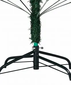 vidaXL Artificial Christmas Tree with Thick Branches Green 180 cm PVC