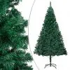 vidaXL Artificial Christmas Tree with Thick Branches Green 240 cm PVC