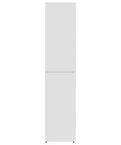 vidaXL Shoe Cabinet White 80x39x178 cm Chipboard