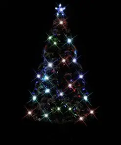 vidaXL Artificial Christmas Tree with Stand/LED 150 cm 170 Branches