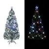 vidaXL Artificial Christmas Tree with Stand/LED 180 cm 220 Branches vidaXL Artificial Christmas Tree with Stand/LED 180 cm 220 Branches