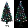 vidaXL Artificial Christmas Tree with Stand/LED 150 cm 170 Branches vidaXL Artificial Christmas Tree with Stand/LED 150 cm 170 Branches