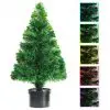 vidaXL Artificial Christmas Tree Dark Green 64 cm Fibreglass
