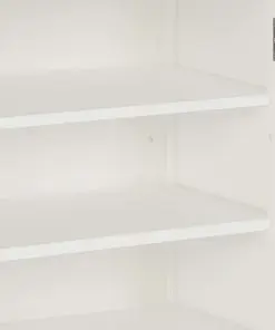 vidaXL Shoe Cabinet 76x37x105 cm Solid Oak Wood