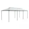 vidaXL Gazebo 600x298x270 cm White 180g/m² vidaXL Gazebo 600x298x270 cm White 180g/m²