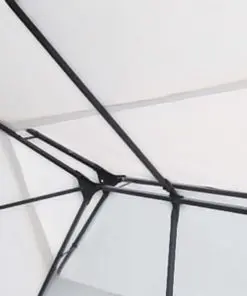 vidaXL Gazebo White 3×4 m