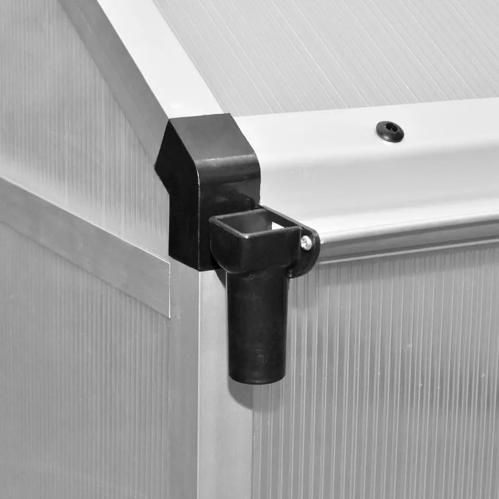 vidaXL Greenhouse Reinforced Aluminium 3.46 m²