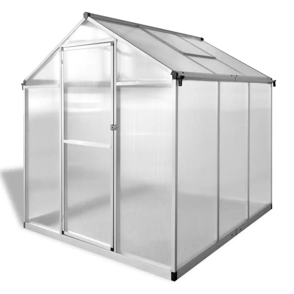 vidaXL Greenhouse Reinforced Aluminium 3.46 m²