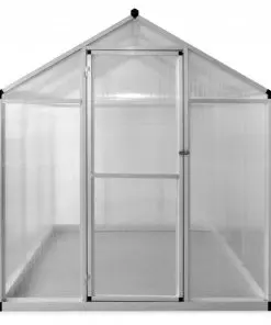 vidaXL Greenhouse Reinforced Aluminium 3.46 m²