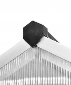 vidaXL Greenhouse Reinforced Aluminium 3.46 m²