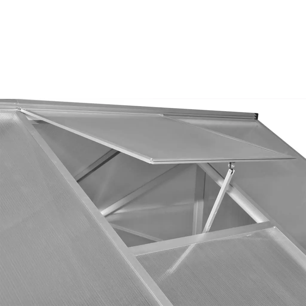 vidaXL Greenhouse Reinforced Aluminium 3.46 m²